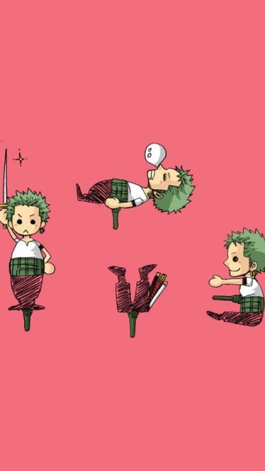简约清新Q版海贼王壁纸