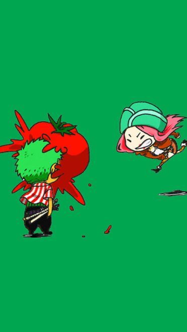 简约清新Q版海贼王壁纸