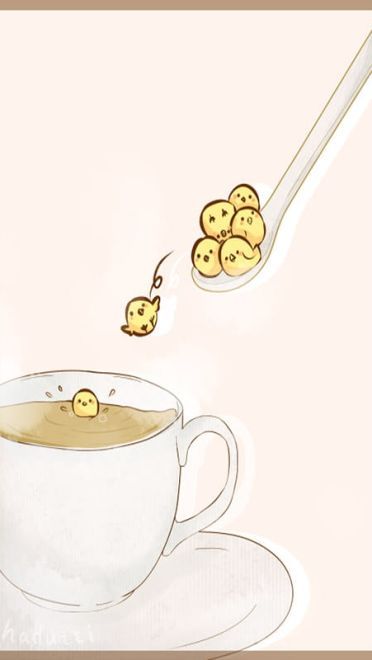 小黄鸡咯咯哒 萌系小黄鸡手机壁纸