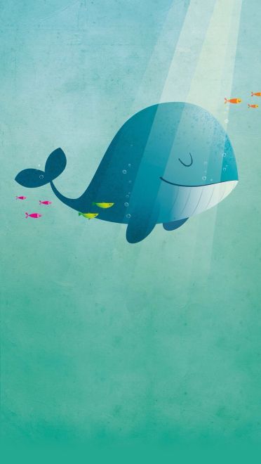 卡通简单绘 好看的手机壁纸(1)