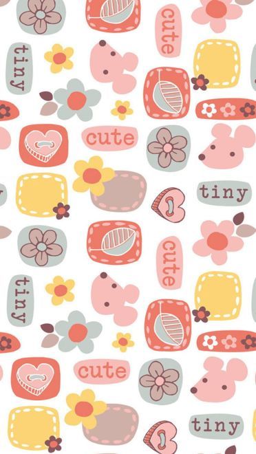 少女的最爱 平铺系列手机壁纸(1)