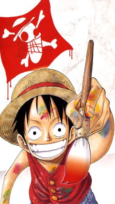 海贼王路飞卖萌系列手机壁纸