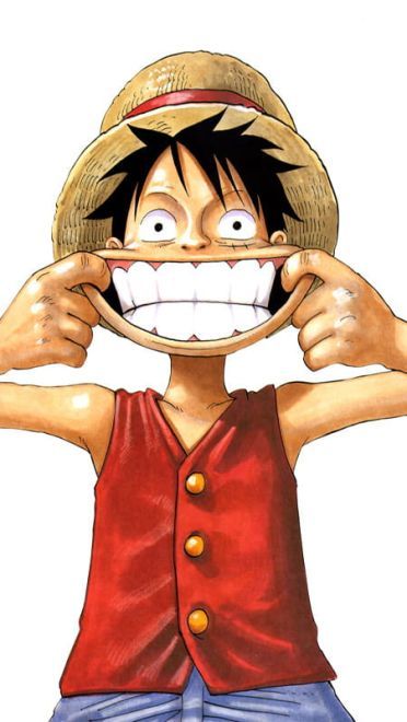 海贼王路飞卖萌系列手机壁纸