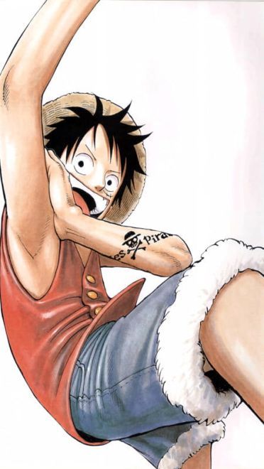 海贼王路飞卖萌系列手机壁纸