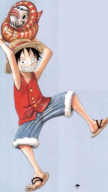 海贼王路飞卖萌系列手机壁纸