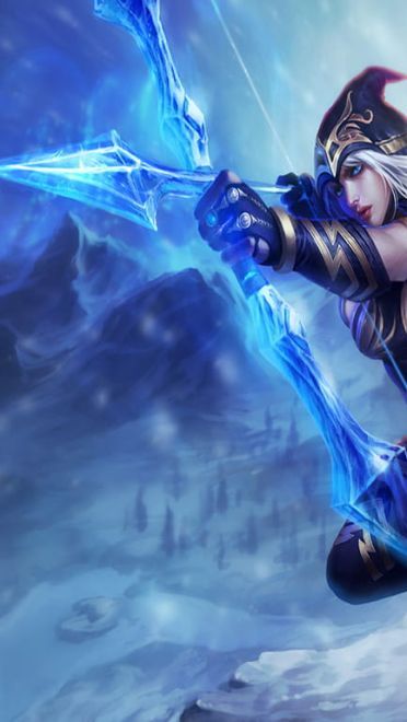 LOL寒冰射手 艾希性感壁纸