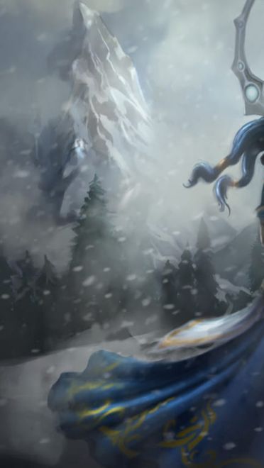 LOL寒冰射手 艾希性感壁纸