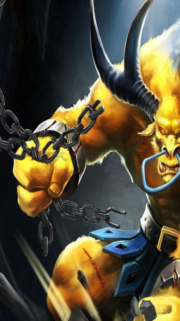 LOL牛头酋长阿利斯塔霸气壁纸