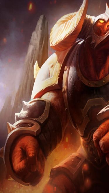 LOL牛头酋长阿利斯塔霸气壁纸