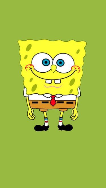 熟悉的黄色身影 海绵宝宝系列手机壁纸