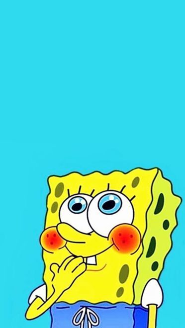 熟悉的黄色身影 海绵宝宝系列手机壁纸