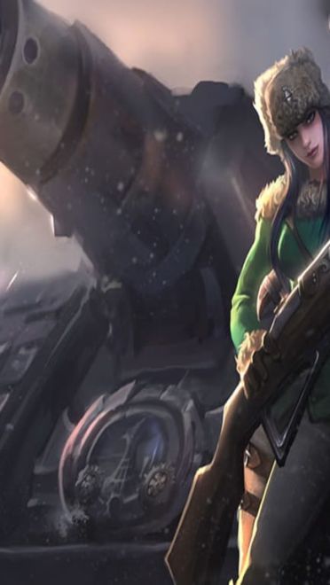 LOL皮城女警凯特琳美女壁