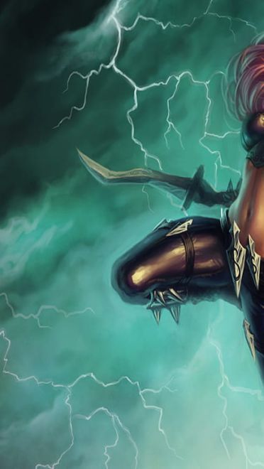 LOL壁纸 英雄联盟卡特琳娜壁纸