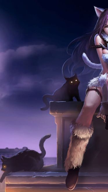 LOL壁纸 英雄联盟女英雄官方图片壁纸