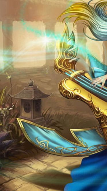 LOL琴瑟仙女壁纸