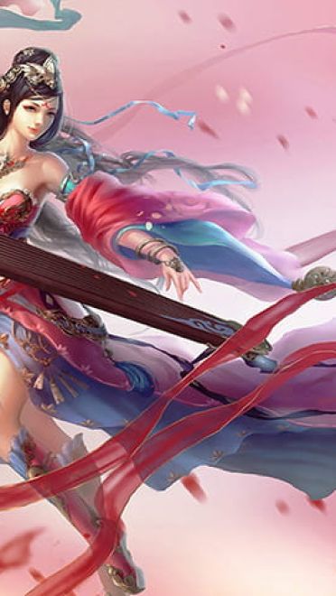 LOL琴瑟仙女壁纸