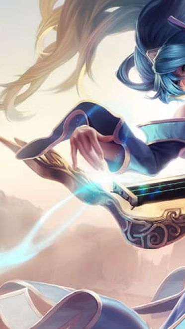 LOL琴瑟仙女壁纸