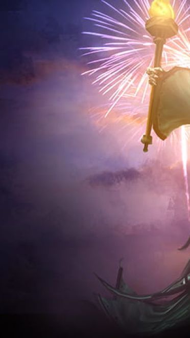 LOL壁纸 英雄联盟死亡颂唱者壁纸