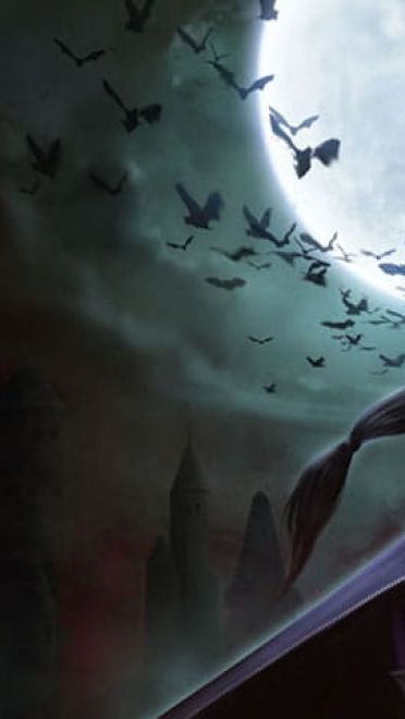 lol薇恩壁纸黑暗下的恐怖