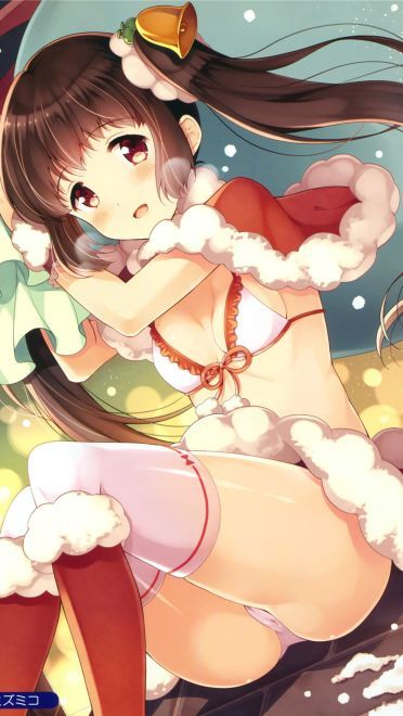 圣诞女孩！圣诞节手机壁纸下载(1)