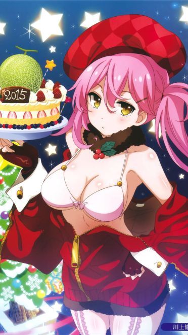 圣诞女孩！圣诞节手机壁纸下载(1)