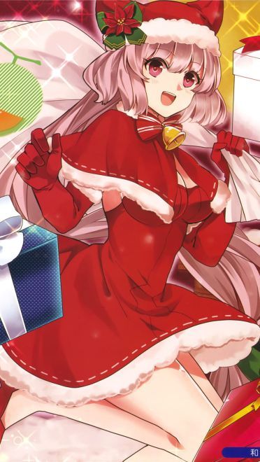 圣诞女孩！圣诞节手机壁纸下载(1)
