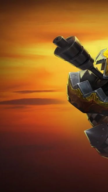 lol英勇投弹手库奇动漫游戏电脑壁纸