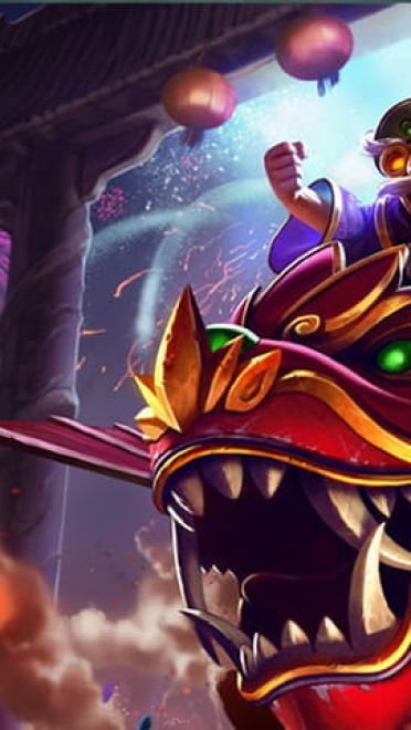 lol英勇投弹手库奇动漫游戏电脑壁纸