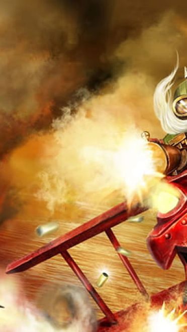 lol英勇投弹手库奇动漫游戏电脑壁纸