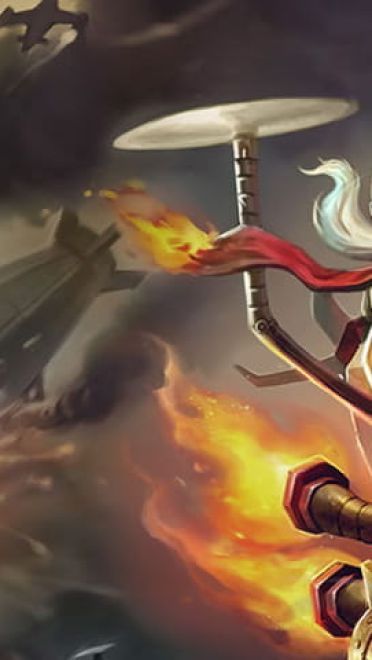 lol英勇投弹手库奇动漫游戏电脑壁纸