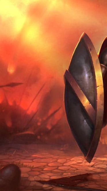 lol战争之王潘森动漫游戏电脑壁纸