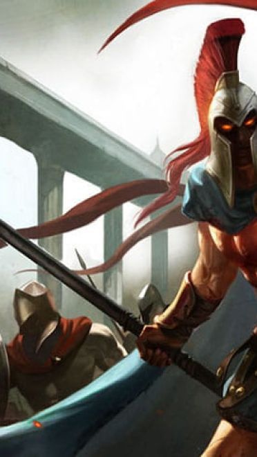 lol战争之王潘森动漫游戏电脑壁纸