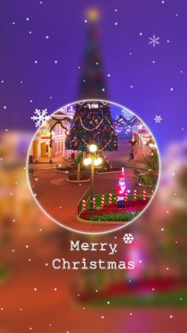 圣诞主题系列手机壁纸 为这个圣诞准备着