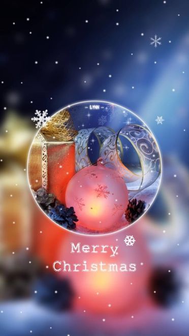 圣诞主题系列手机壁纸 为这个圣诞准备着
