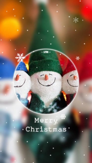 圣诞主题系列手机壁纸 为这个圣诞准备着