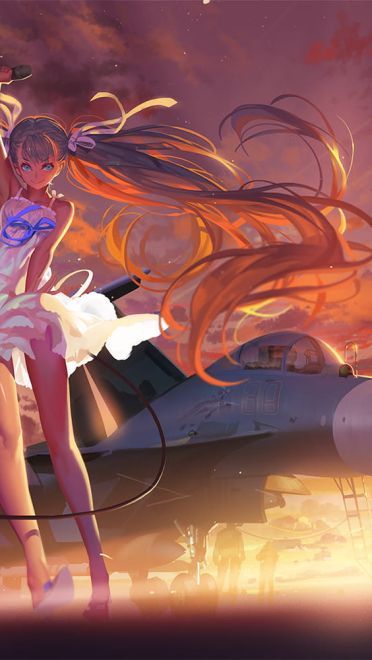 漫天繁星的天空 风景系列插画壁纸