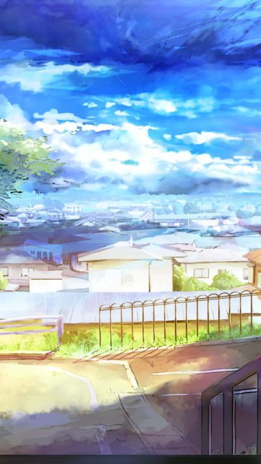 漫天繁星的天空 风景系列插画壁纸