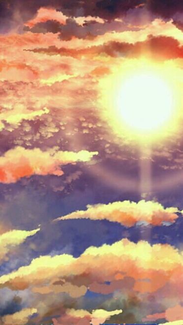 漫天繁星的天空 风景系列插画壁纸