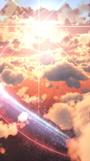 漫天繁星的天空 风景系列插画壁纸