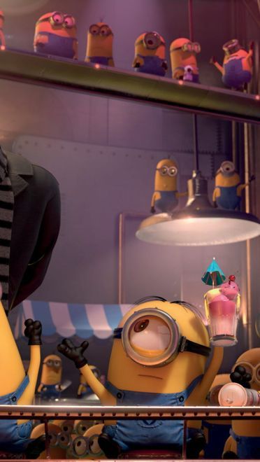 《神偷奶爸2》小黄人剧照电脑壁纸下载