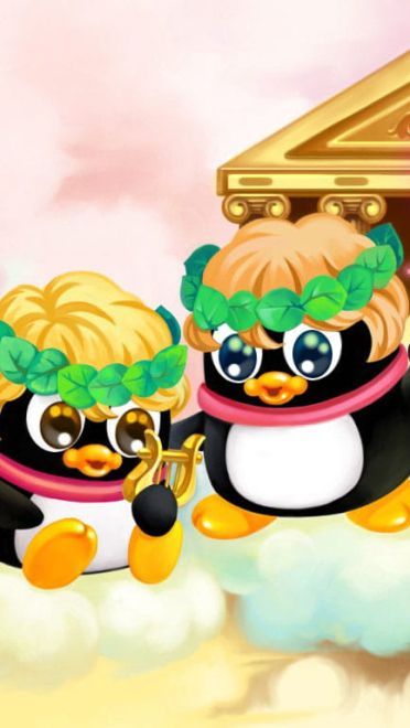 QQ宠物企鹅动漫高清游戏壁纸