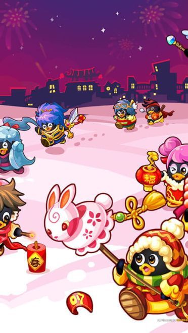 QQ宠物企鹅动漫高清游戏壁纸