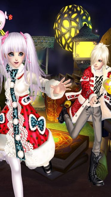 QQ炫舞动漫游戏电脑壁纸