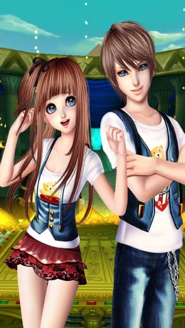 QQ炫舞动漫游戏电脑壁纸