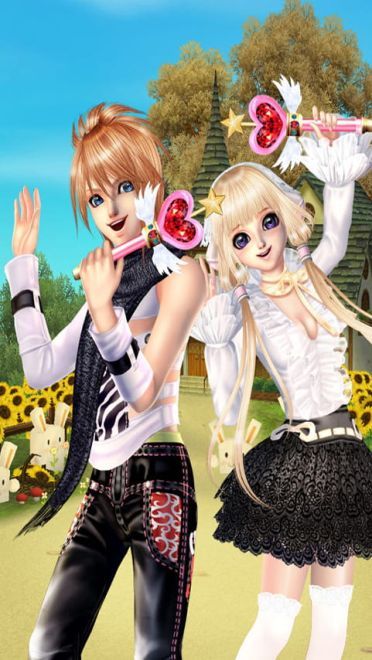 QQ炫舞动漫游戏电脑壁纸