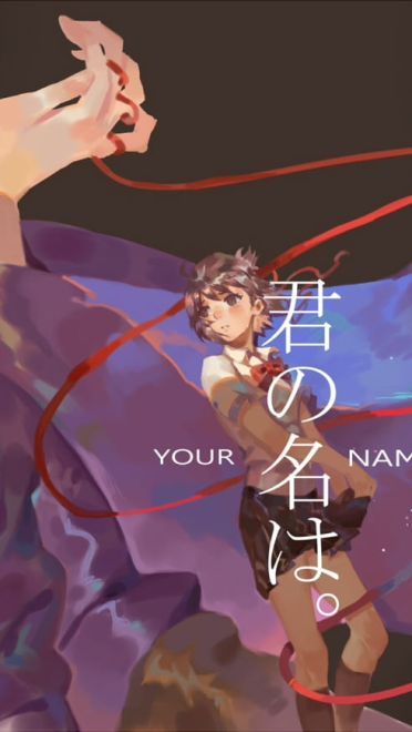 你的名字P站最新插画 电脑桌面壁纸