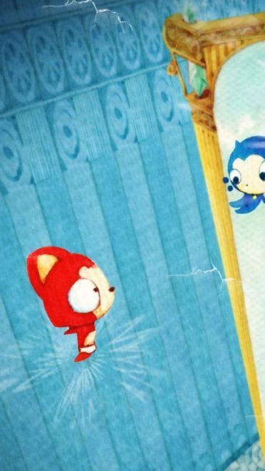 阿狸和桃子的幸福生活高清唯美壁纸