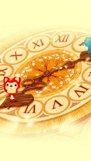 阿狸和桃子的幸福生活高清唯美壁纸