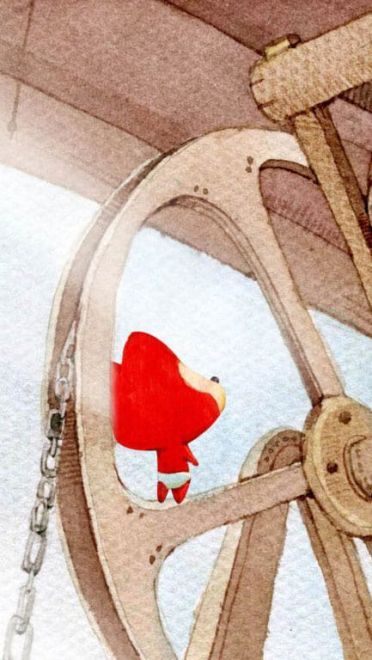 阿狸和桃子的幸福生活高清唯美壁纸