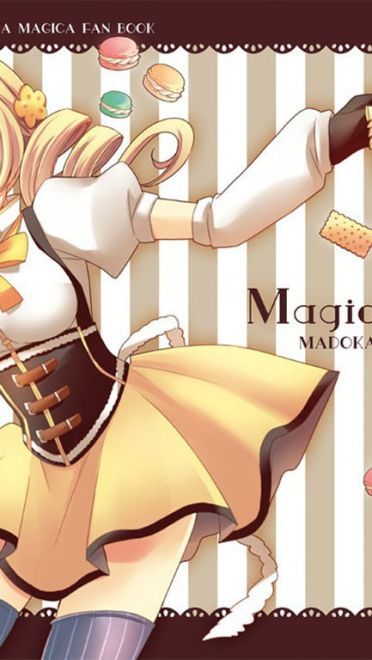 魔法少女小圆学姐巴麻美动漫桌面壁纸